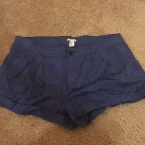 Blue shorts